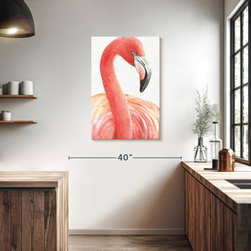 Ronce gracieusement rose II, H 36 po x l 24 po