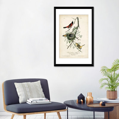 « verger orioles », impression sur toile