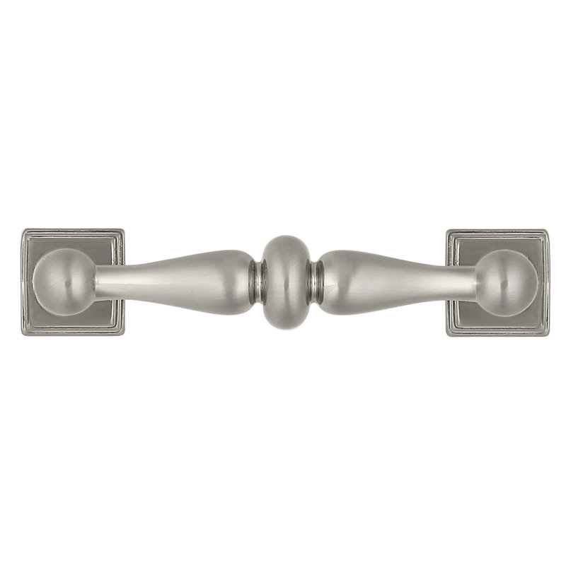 Somerset Kitchen Cabinet Handles, Solid Core Drawer Pulls for Cabinet Doors, 3", Satin Nickel