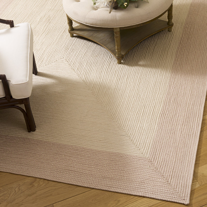 Braided 284 Hand Woven Performance Machine Washable No Pattern Rug, Rectangle 8' x 10'