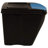 vidaXL Stackable Garbage Bin Boxes Anthracite 26.4 gal Polypropylene