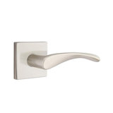 Triton Wave/Drop Privacy (Bed & Bath) Door Lever with Square Rosette