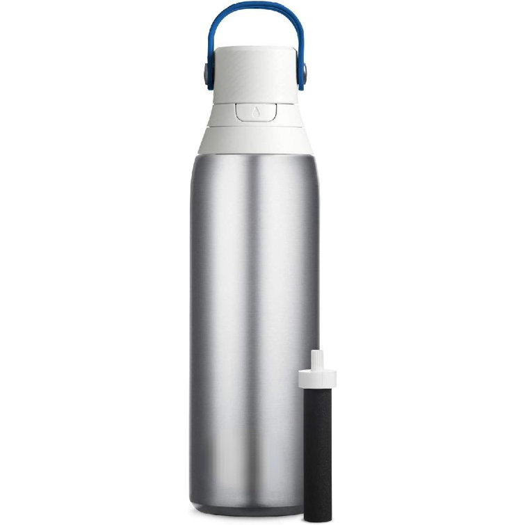 Orchids Aquae 20oz. Insulated Stainless Steel Wide Mouth Water Bottle