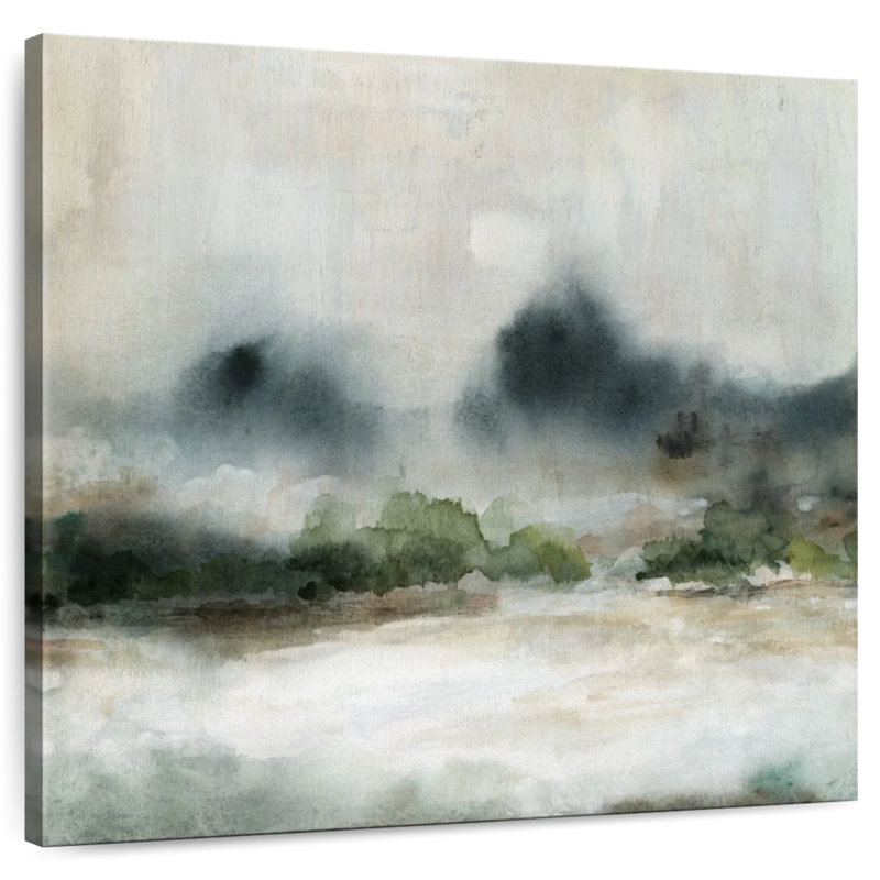 Pluie texturée II, H 24 po x l 24 po