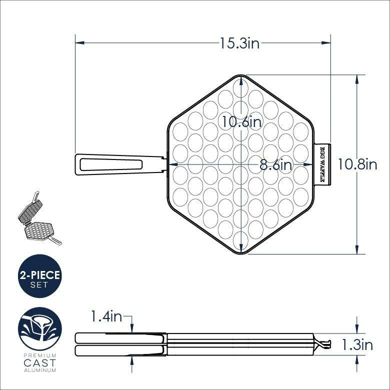 Nordic Ware Waffle Puff Pan
