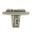 EDGAR BEREBI MID CENTURY KNOB IN ANTIQUE NICKEL PLATE