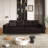 In 1 Sleeper Sofas Faux Leather Modern Sofa Bed For Home Living Room