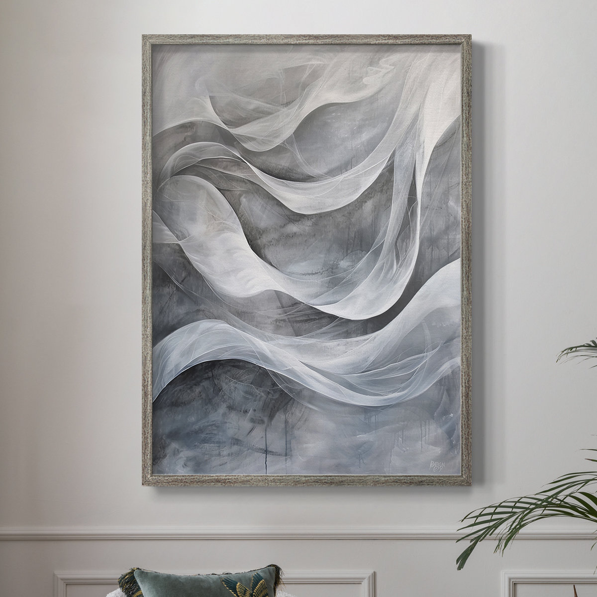 Ivy Bronx ABSTRACT Series CDLXIV Framed Print - Solid Wood | Wayfair