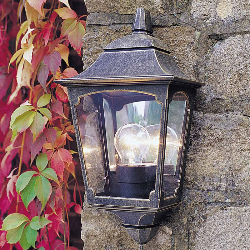 Thurstone Black 41cm H Outdoor Wall Lantern