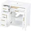 Meuble-lavabo simple 36 po blanc