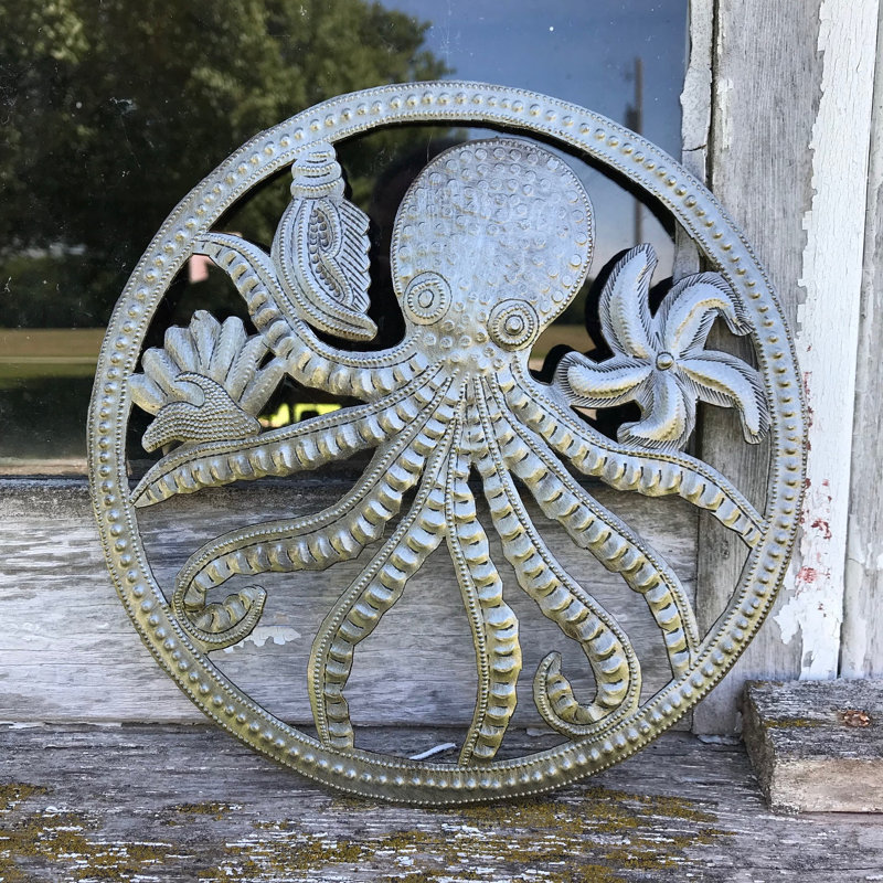 Décoration murale octopus