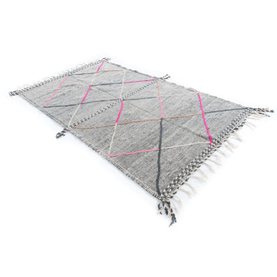 Tapis gris foncé Noack