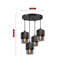 Cardinale 4 - Light Black Cluster Pendant-1409630198