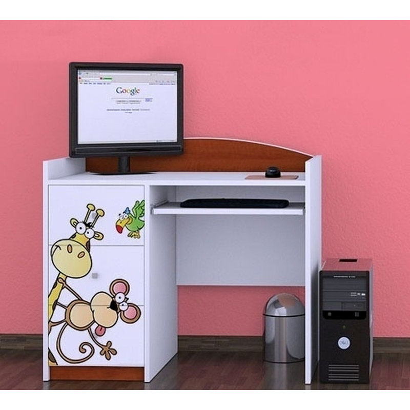 Sena 100cm Computer Desk, Brown