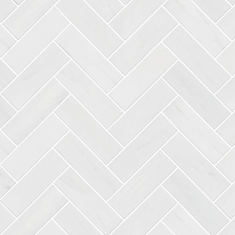 Dolomite de Marbella, pose à chevrons 2x6, 2 x 6 chevrons