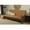 Grand futon et matelas à dossier large de 87 po Stratford