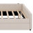 Upholstered Platform Bed With USB And Trundle-1068871443