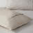 Button Closure Bedding - Organic Cotton, Cotton Comforter Natural, Secure Insert,