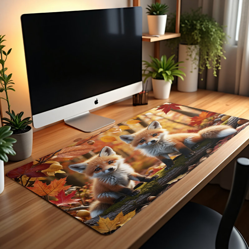 Polyester Desk Pad, 23.6x13.8