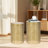 Golden Round Metal End Table(set of 2)