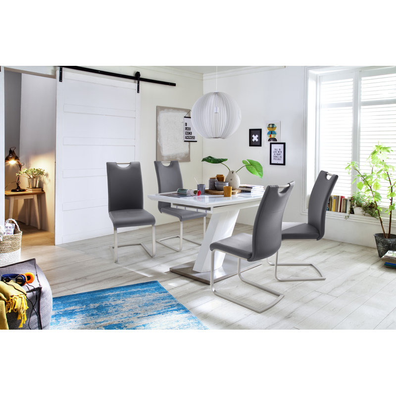 Jaclynn Extendable Dining Table, 76 cm H x 120 cm B x 80 cm T
