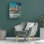 Art mural sur toile tendue - "Zaan's Dream" de Ronald West pour décoration de salon, de chambre à coucher ou de bureau - 24 x 32