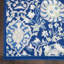 Tapis floral bleu / ivoire / rose / gris Raghnaid-1699681938