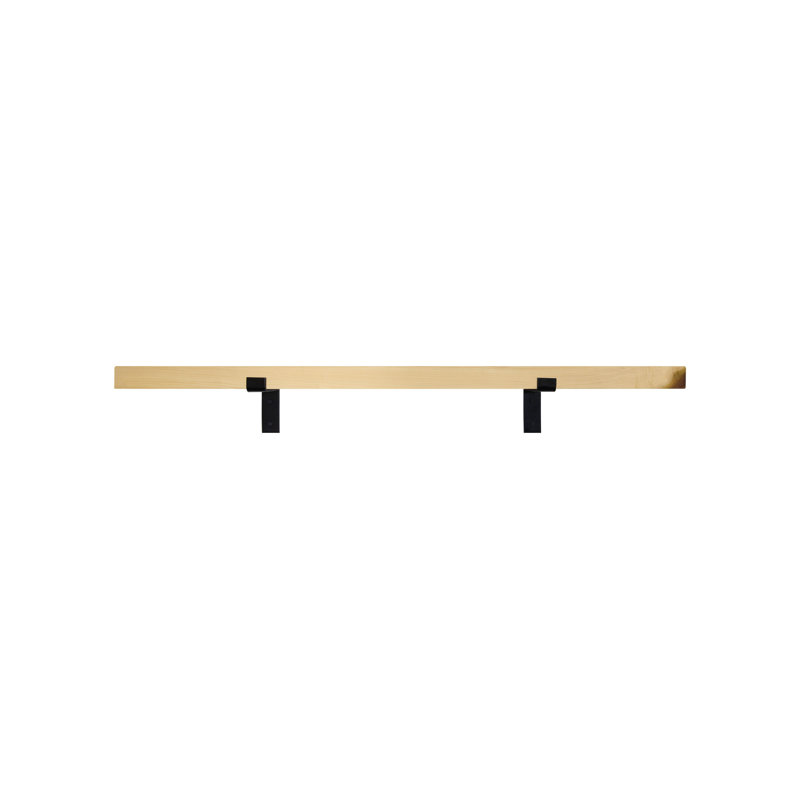 Rayne Record Display Shelves, Natural, 65x3x2