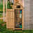 Garden 70.5" H x 25.6" W x 18.1" D Outdoor Storage Cabinet Tool Shed-42352450