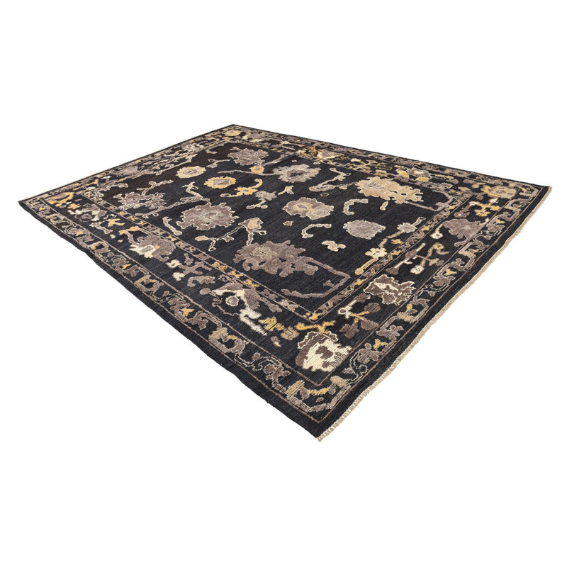 Jose Black Rug