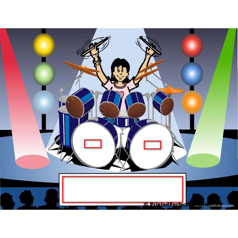 Batteur personnalisé - Porte-clés en acrylique pour femme