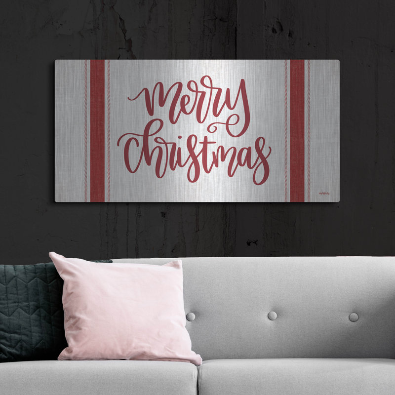 «Merry Christmas Red» par Imperfect Dust, H 24 po x l 48 po
