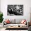 1930S Construction Street Workers Digging Ditch Boston Ma Usa Classic Industrial Retro City Wall Art-1917851081