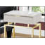 Table d'appoint moderne en marbre beige avec tiroir de rangement pour le salon et la chambre à coucher, parfaite pour un décor élégant et fonctionnel.