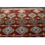 Tapis géométrique marocain noué à la main 9 x 13