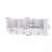 Entryway Wall Mounted Coat Rack With 4 Dual Hooks Living Room Wooden Storage Shelf-1916360811