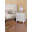 Chambre à coucher Table de chevet 1X Table de chevet 2 tiroirs Table de chevet en bois