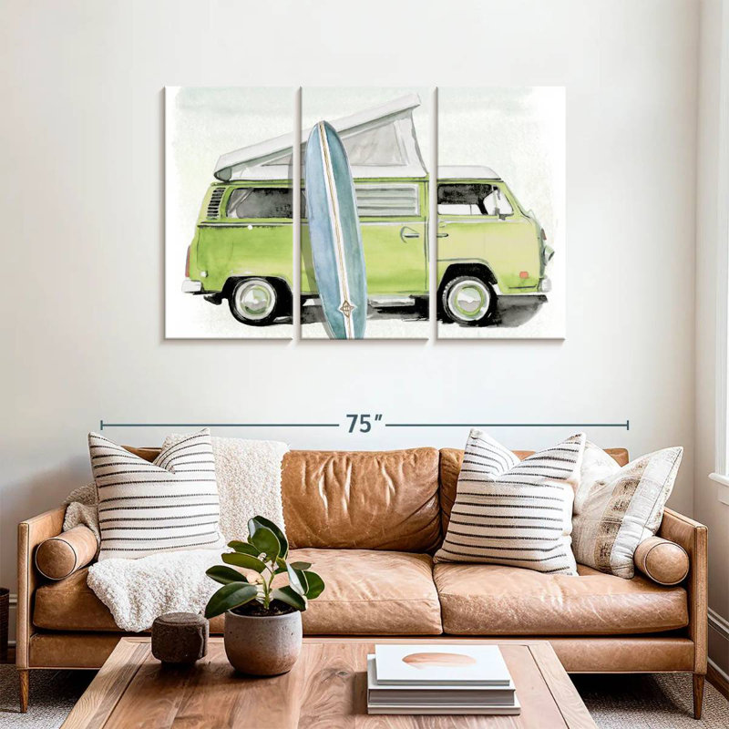 Mehar Surf Wagon I, 36" H x 57" W
