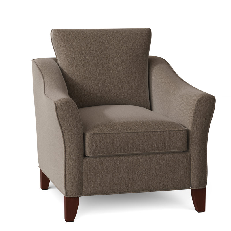 Loft Living Armchair, Tweetie 7 Tan Performance Velvet, Manhattan, No