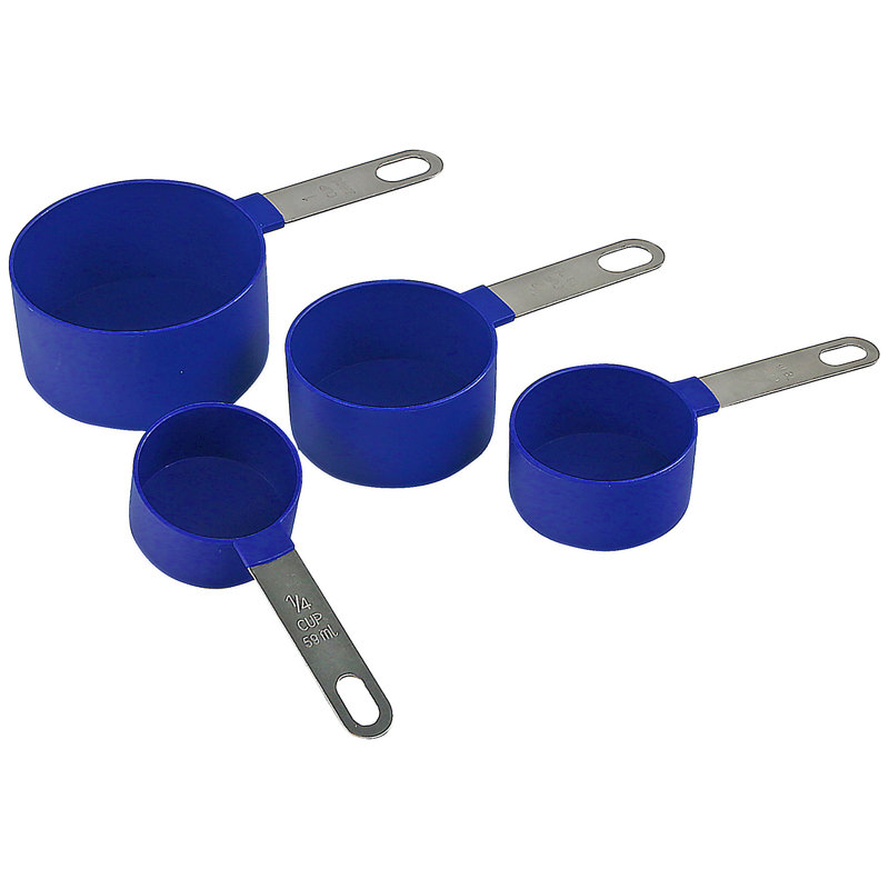 Ensemble de 4 tasses à mesurer, Indigo