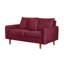 Causeuse à accoudoirs arrondis 56,5 po Sofa-680920421