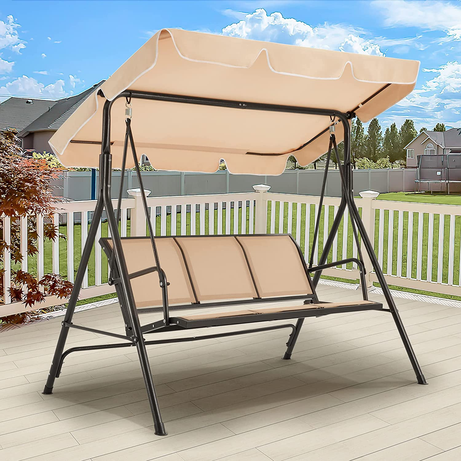 Patio hotsell swing canopy