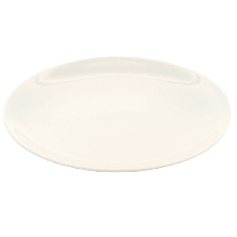 Andrea Dinner Plate, Cream
