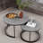 Stone Top Nesting Coffee Table