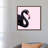 Black Flamingo by Paul Fuentes - Print on Canvas-148829909-148829912