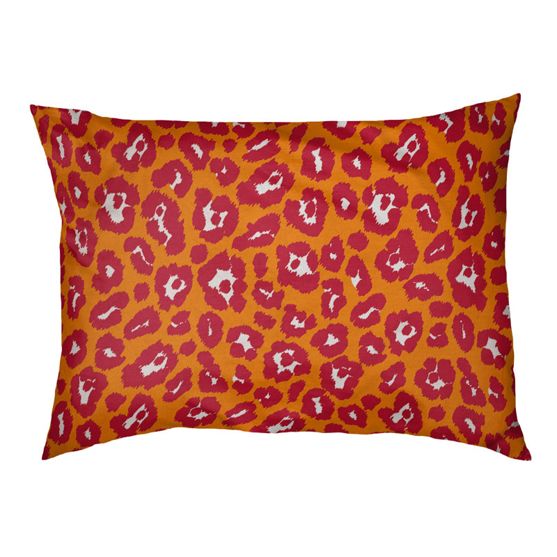 Lit pour chat Designer, Petite taille: L 19,5 po x l 29,5 po, Orange / blanc / rouge