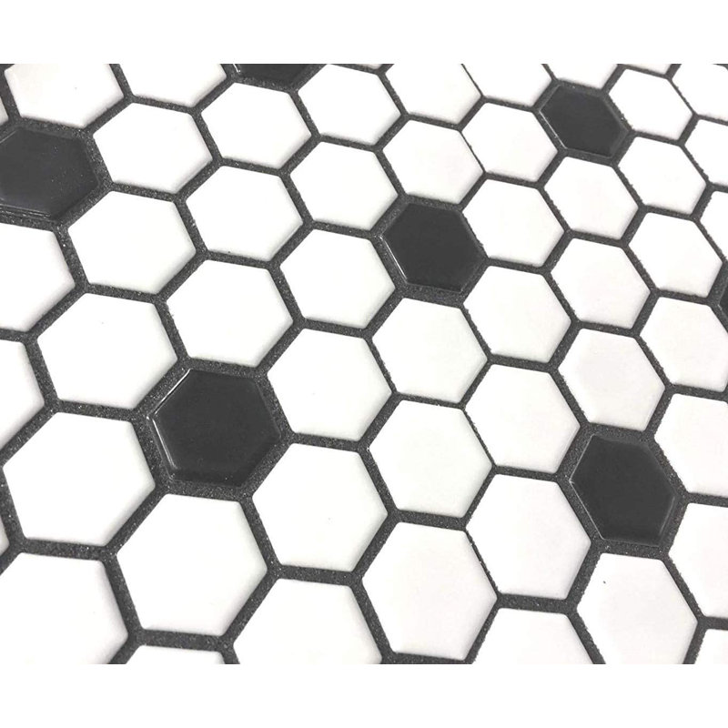 Cascade 1" x 1" Porcelain Mosaic Tile