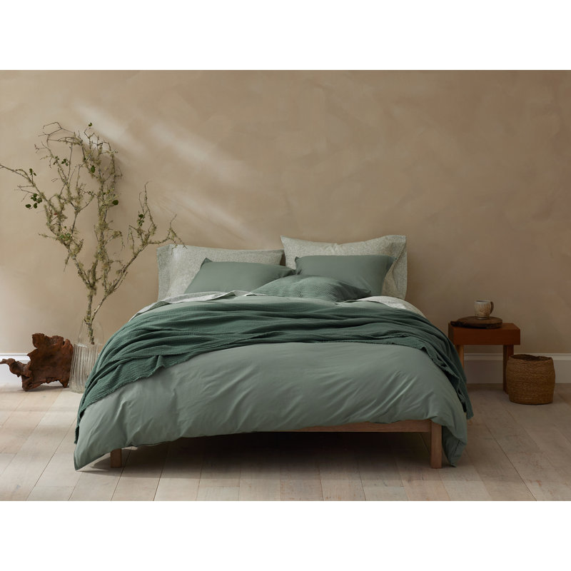 Duvet Cover, King/Cal King Duvet Cover, Sage