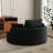 Wide Corduroy Swivel Chair And Fluffy Sleeper Sofa With 360° Rotation For Living Room And Lounge-247949093