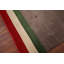 Tapis oriental brun à rayures Gabbeh 4